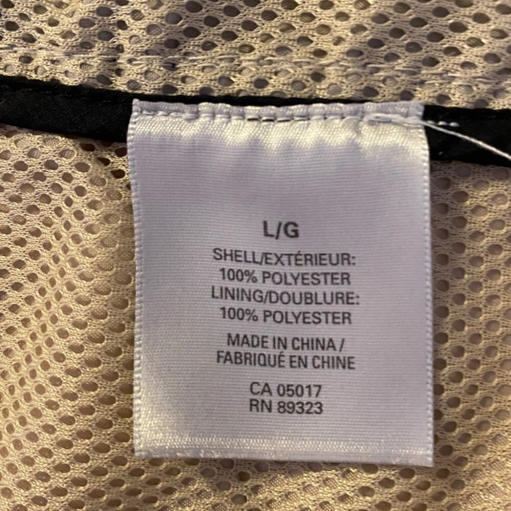 Roots Athletic 73 Beige Block Windbreaker Mens L - Picture 14 of 15